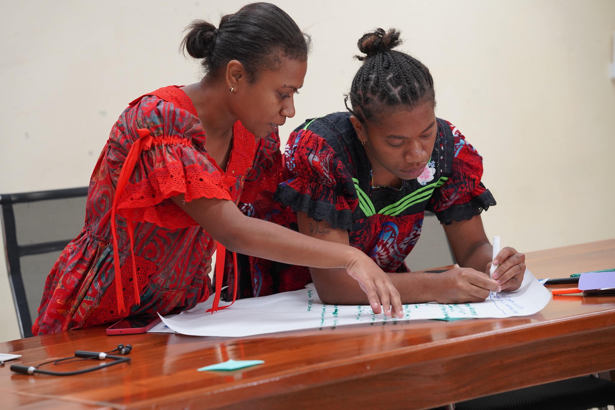 The Vanuatu communications training