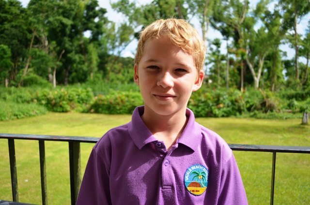 Callum Vize 11yrs