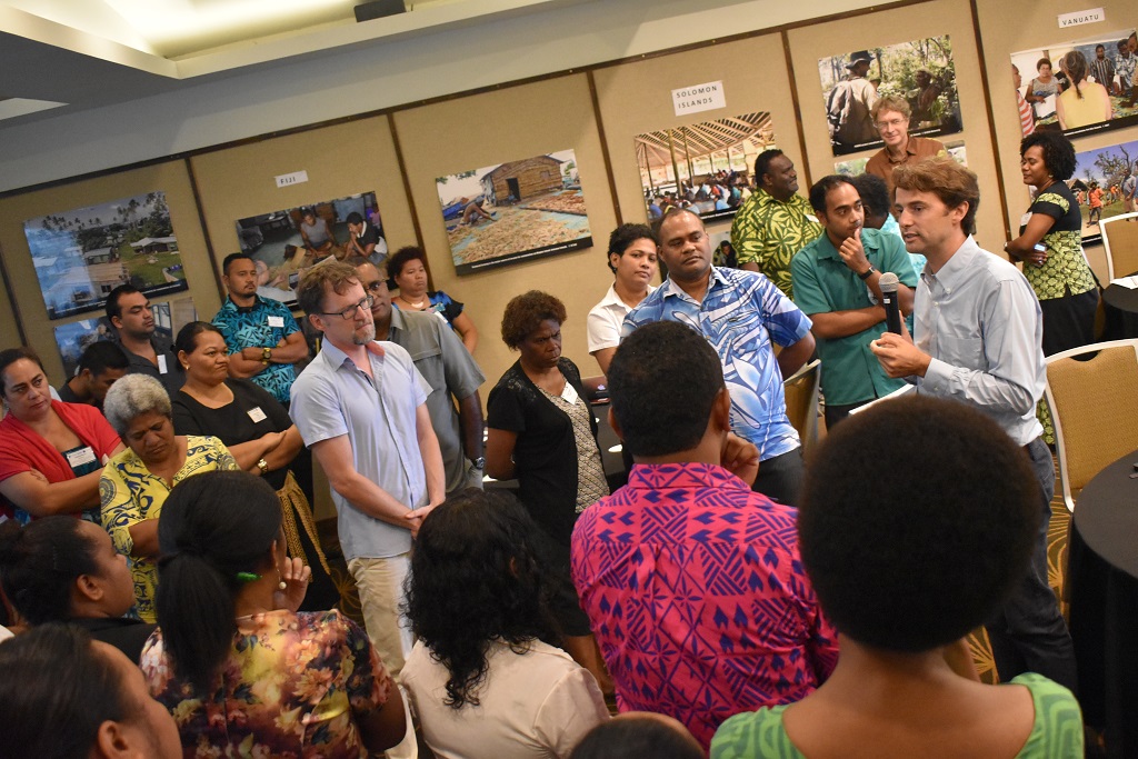 Participants  at the Regional Dialogue on Biodiversity and climate change this week
