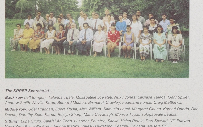 SPREP Staff 1994