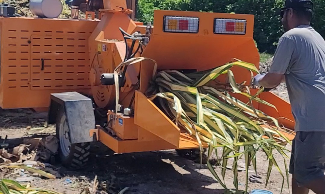 The organic chipper in RMI. 