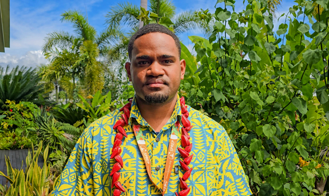 Fijian delegate 