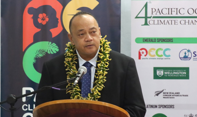 Prime Minister of Tonga Siaosi Sovaleni