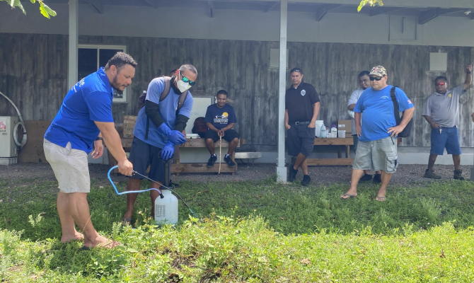 Palau War On Weeds