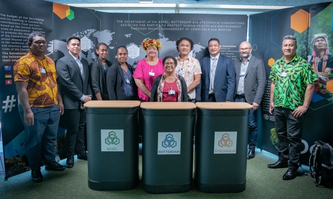 Pacific delegates 