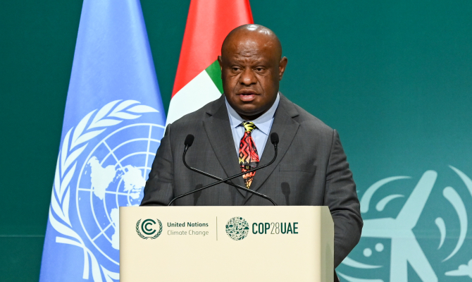 PNG Minister at COP28 