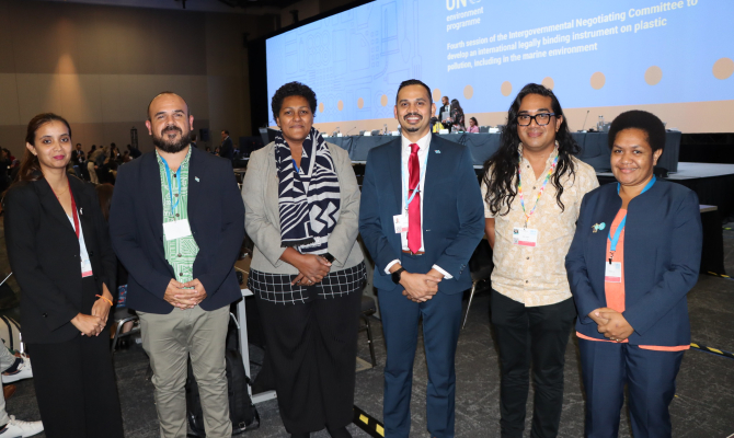Fiji delegation  