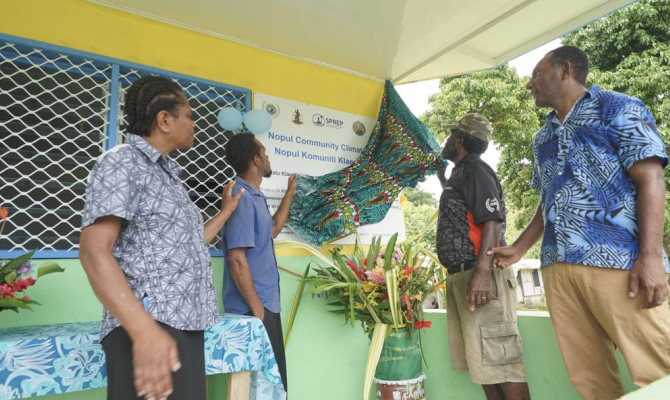 The opening Vanuatu