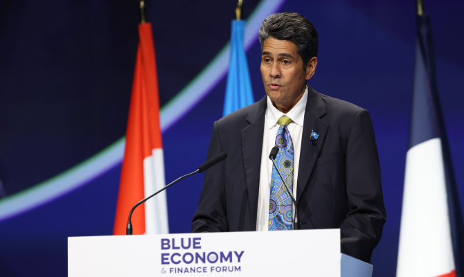 Palau President Whipps Jnr