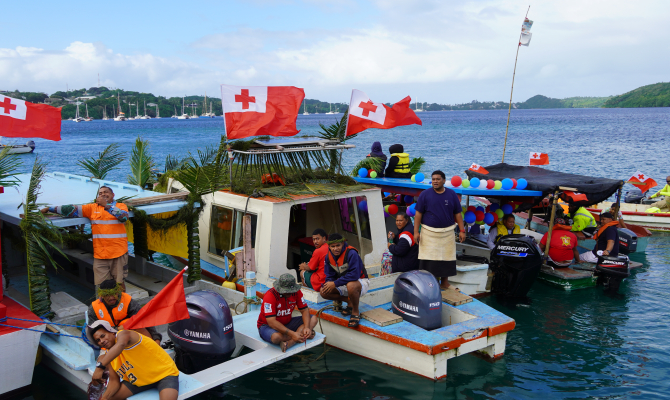 The celebration in Tonga 