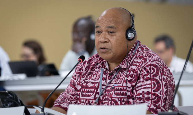 Tonga at UNOC3