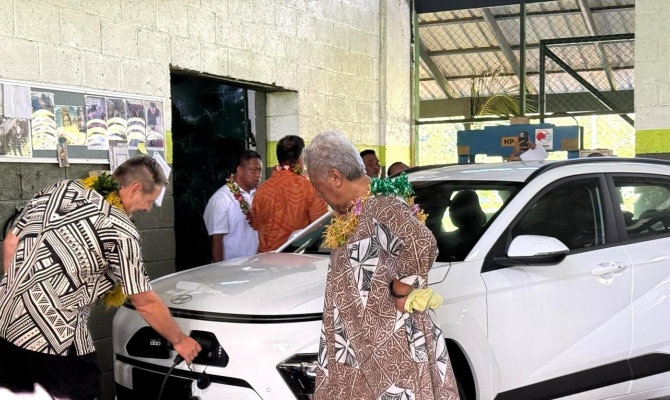 Samoa EV work 