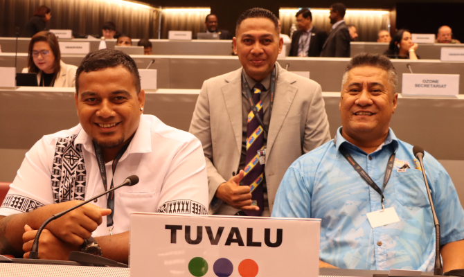 Tuvalu at BRS COPs