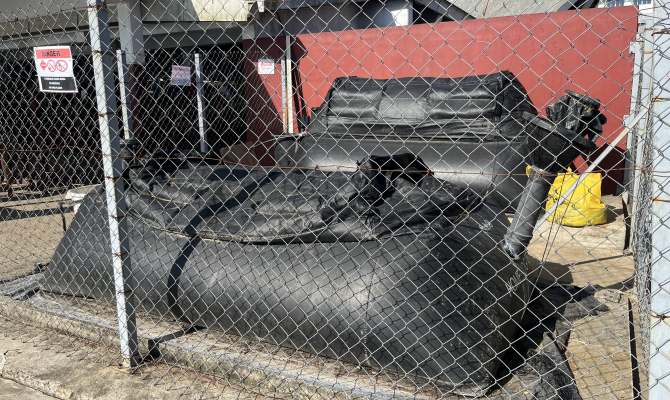 Port Vila Central Market biogas system