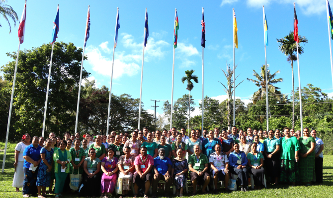 SPREP Open Day group photo