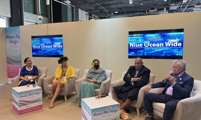 Group picture Niue side event