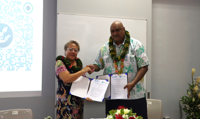 SPREP and LL MOU signing 