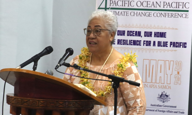 Prime Minister Fiame Naomi Mataafa
