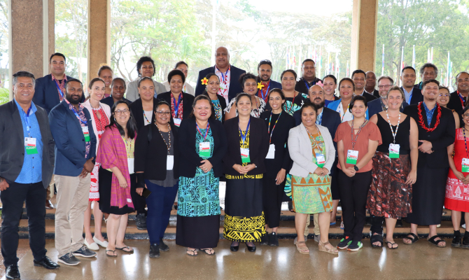 Pacific delegates at INC-3 in Nairobi Kenya