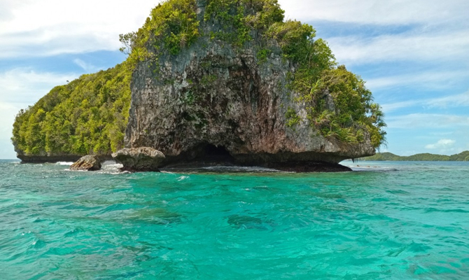 Weather work in Palau