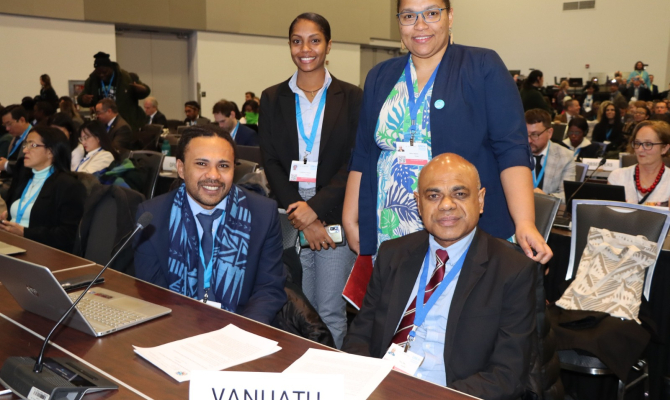 vanuatu delegation