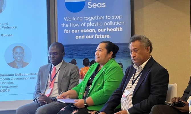 PNG and Tuvalu at the panel discussion