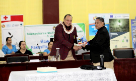 Launch of Tonga NISSAP