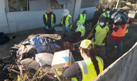 Pacific disaster waste