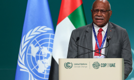 Fijian Prime Minister Rabuka