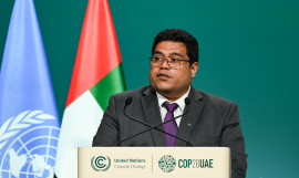 Mr Reagan Moses of Nauru 