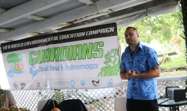 Schannel van Dijken Director of Conservation International Samoa