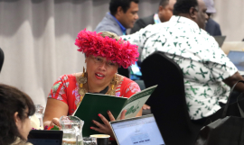 The opening of the Regional Loss and Damage Dialogue Samoa