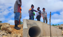 The launch of the New Road Design Guide in Vanuatu