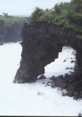 South coast walkway, Upolu, Samoa