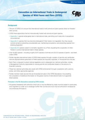 MEAs-CITES