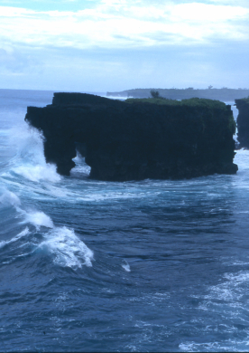 South coast walkway, Upolu, Samoa