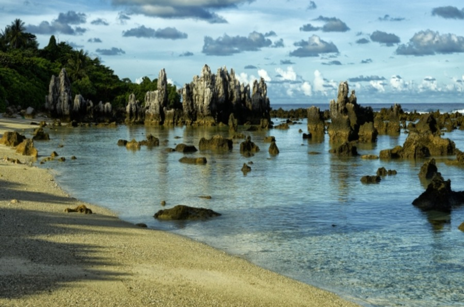 Nauru Coastline