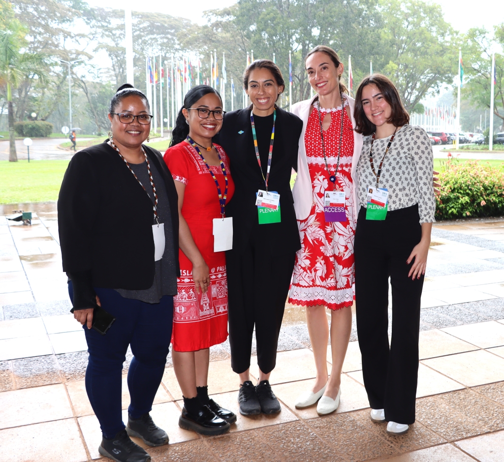The Palau delegation