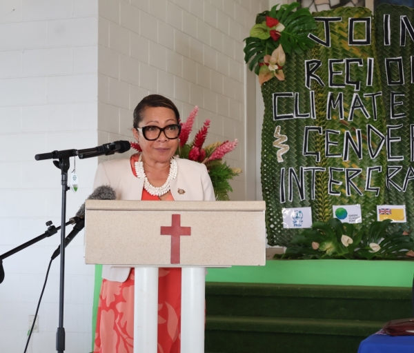 Hon. Mona Ainu'u, Minister of Natural Resources