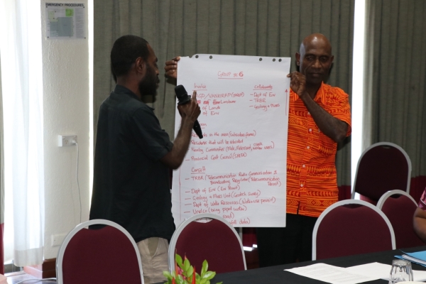 Vanuatu EIA training workshop