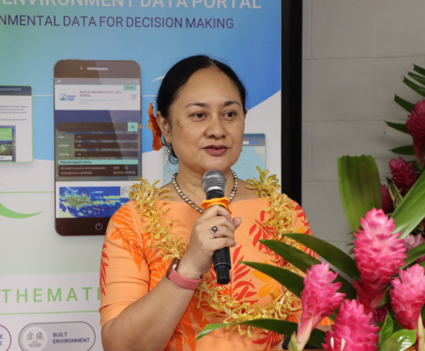 SPREP Acting Director General, Ms. Easter Chu Shing