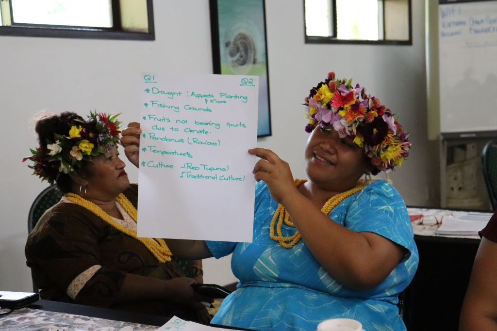 Mangaia participant