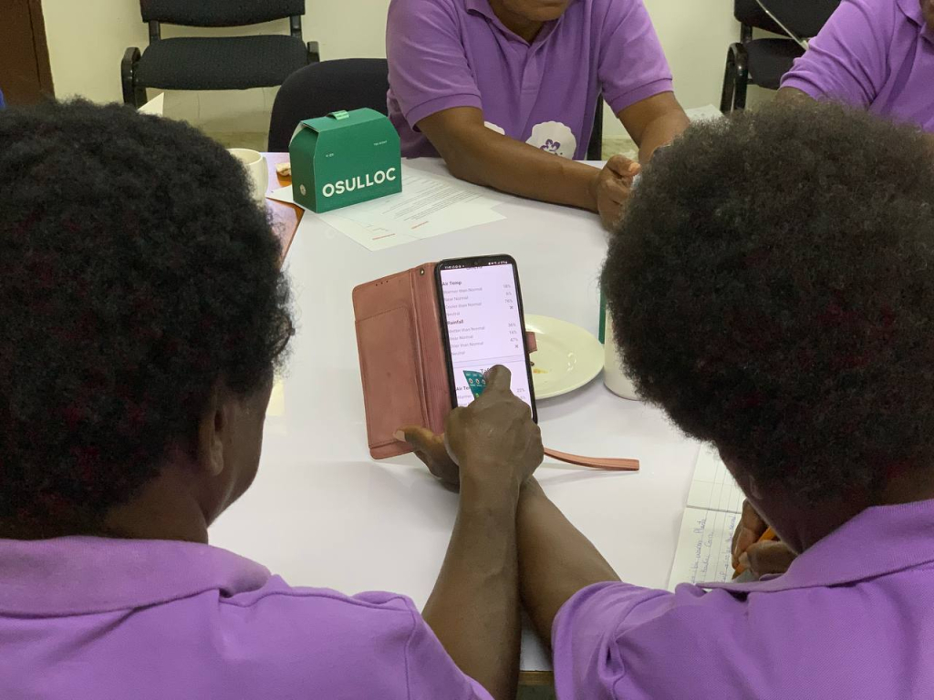 Training in Vanuatu