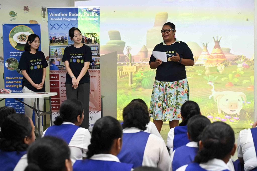 STEM visit at SPREP